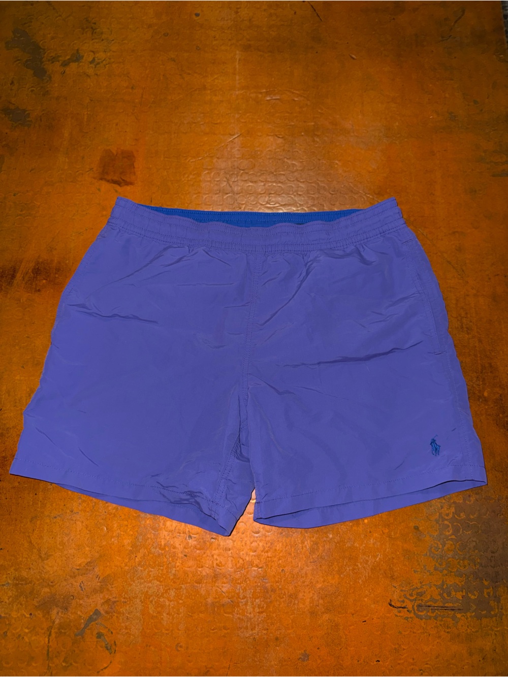 Ralph Lauren Purple Athletic Shorts